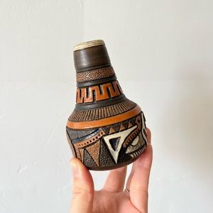 Mid century abstract vase